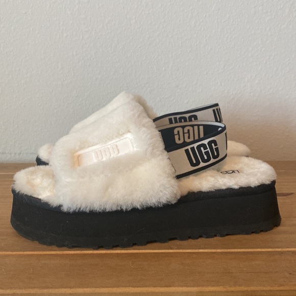 Ugg Fuzzy Platform Sandal - Picture 2 of 5